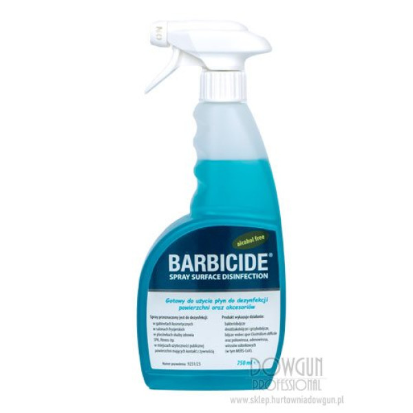 Spray do dezynfekcji -750ml- bez zapachu Barbicide 